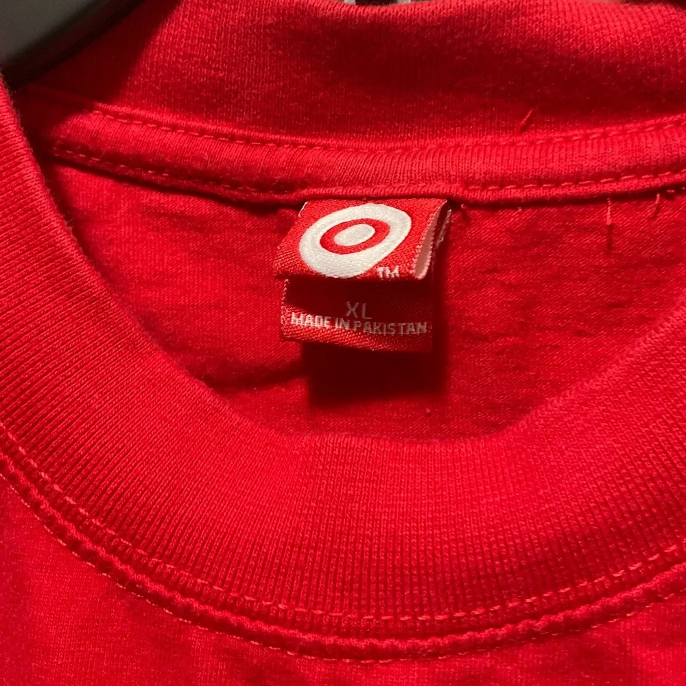 Target Team Member Red T-Shirt with Logos Unisex Size XL. - Picture 3 of 7